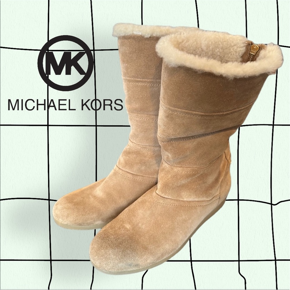 Michael Kors Shearling Boots
